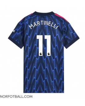 Billige Fotballdrakt Arsenal Gabriel Martinelli #11 Replika Bortedrakt Dame 2025-26 Kortermet Billige Fotballdrakt Arsenal Gabriel Martinelli #11 Replika Bortedrakt Dame 2025-26 Kortermet